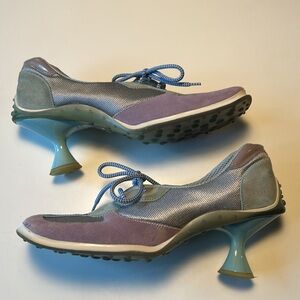 Miu Miu Unique Designer Heeled Sneakers